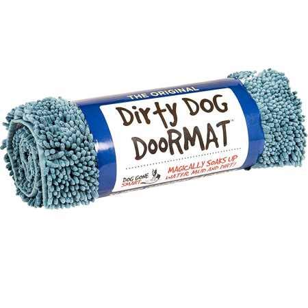 Dog Gone Smart Dirty Dog Doormat, Large Maroon