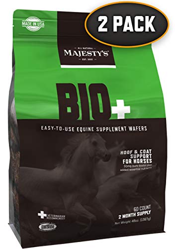 Majesty's Bio+ Wafers - Horse/Equine Hoof & Coat Support Supplement