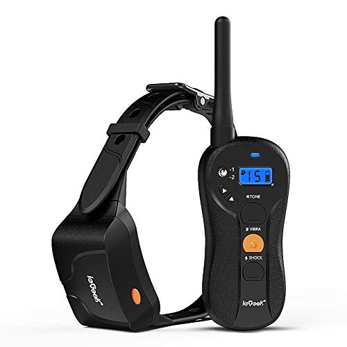 ieGeek Dog Training Collar with Remote, Rechargeable and Waterproof Dog Trainer
