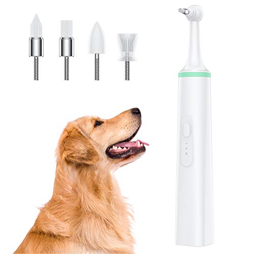 mothermed Dog Tartar Cleaner Electric Professional Teeth Polisher Pet