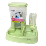 UHeng Pet Dog Cat Automatic Pet Feeder Drinker Dispenser Food