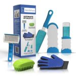 Dog Brush Kit - Dog Brushes for Shedding - Grooming Glove