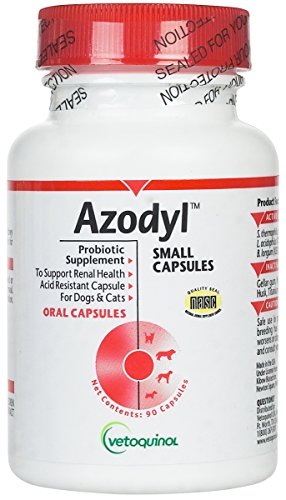 Vetoquinol Azodyl Kidney Health Supplement for Dogs & Cats