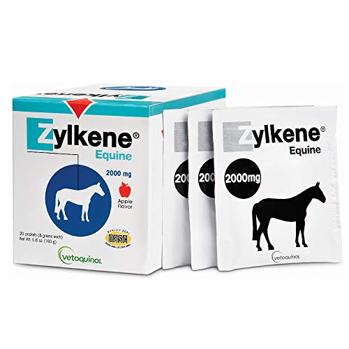 Vetoquinol Zylkene Equine Behavior Support Horse Supplement Powder 2000mg, 20ct