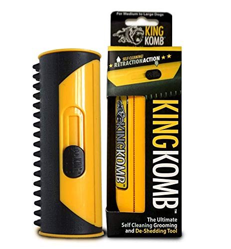 King Komb Dog Shedding Brush - Ultimate Deshedding Tool For Pets