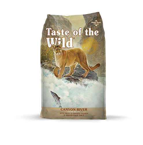 Taste of the Wild Grain Free High Protein Real Meat Recipe Canyon River Premium Dry Cat Food - (Discontinued size by manufacturer)