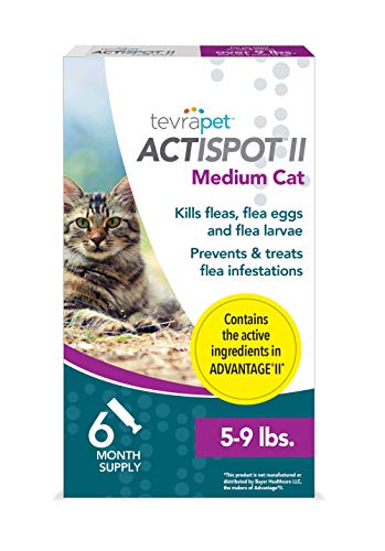 TevraPet Actispot II Flea Prevention & Treatment for Cats
