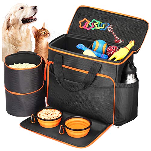 Babyltrl Dog Travel Bag - Airline Approved Pet Food Carrier Bag for Dogs