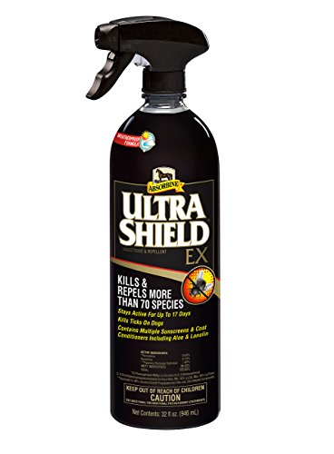 Absorbine 32 Fl Oz Ultra Shield EX Fly Spray Kills and Repels More Than