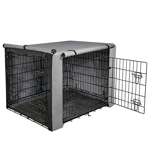 yotache Dog Crate Cover for 42" Large Double Door Wire Dog Cage