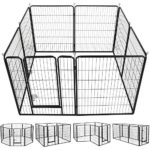 Yaheetech 40-Inch 8 Panel Heavy Duty Pets Playpen Dog Exercise Pen