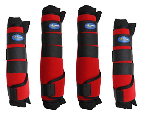 Professional Equine Horse Horse 4-Pack Leg Care Stable Shipping Neoprene Boot
