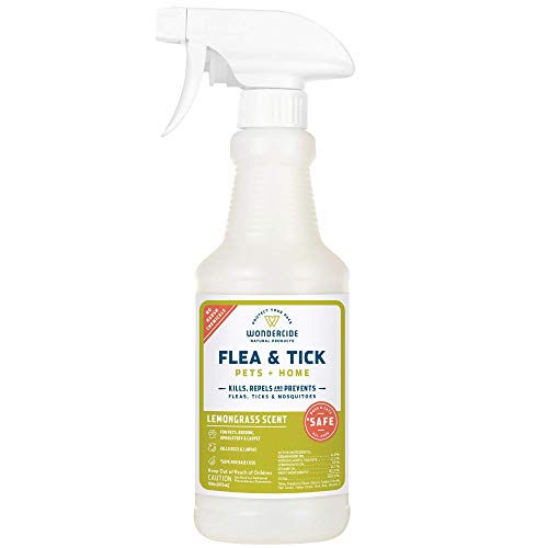 Wondercide Natural Flea, Tick and Mosquito Spray for Dogs, Cats, and Home