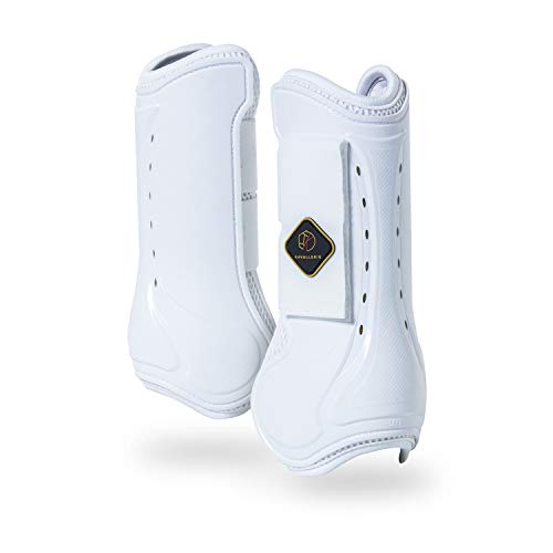 Kavallerie Classic Tendon Boots, Impact-Absorbing Material, Breathable & Evenly Distribute Pressure, Protect Tendon and Ligaments, Anti-Slip, Anti- Sore and Moisture Repellant Show Jumping Boots