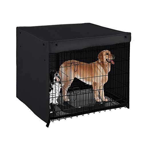 PONY DANCE Dog Crate Cover - Pet Kennel Covers Universal Fit