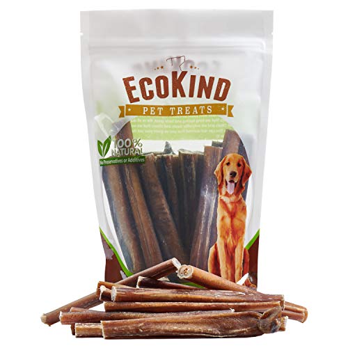 EcoKind Pet Treats - 100% Natural Bully Sticks For Dogs