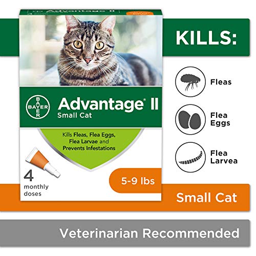 Flea Prevention for Cats, 5-9 lb, 4 doses, Advantage II