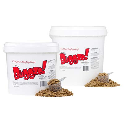 BUGGZO! Feed-Through Fly Control Pellets. Tasty Blend of Garlic Sources