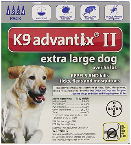 Bayer Advantix II Supplement for Extra Large Dogs