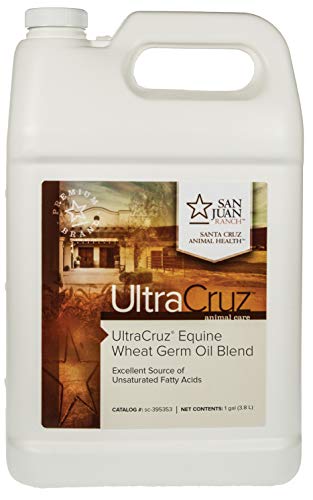 UltraCruz Wheat Germ Oil Blend Supplement for Horses and Livestock