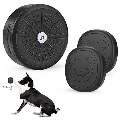 KISSIN Dog Door Bell with Wireless Touch Dog Bells for Potty Training