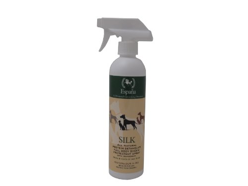 Espana Silk ESP1115DC Specially Formulated Silk Protein Detangler for Dogs and Cats, 16.91-Ounce