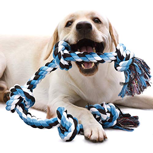 KILIKI Dog Rope Toys for Aggressive Chewers