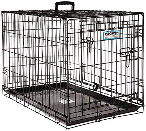 Petmate "ProValu" Wire Dog Crate, Two Doors, Precision Lock System