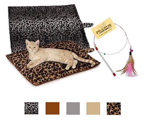 Prairie Horse Supply Quality Thermal Cat Mat and Free Cat Toy