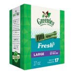 GREENIES Large Natural Dog Dental Care Chews Oral Health Dog Treats