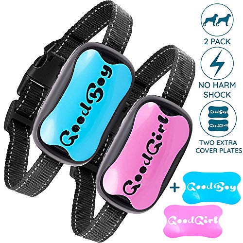 GoodBoy Two-Pack Bundle of No Bark Static Shock Collar