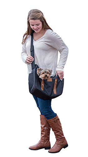 Pet Gear R&R Sling Carrier for Cats/Dogs, Storage Pockets