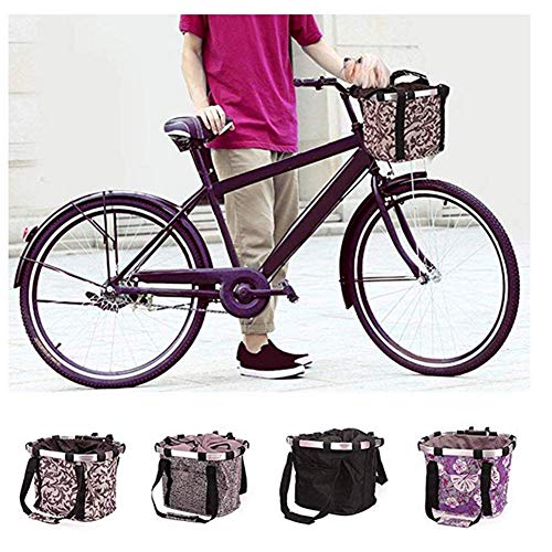 Pet Carrier Bicycle Basket Bag Pet Carrier, Traveler 2-in-1 Pet Bike Basket