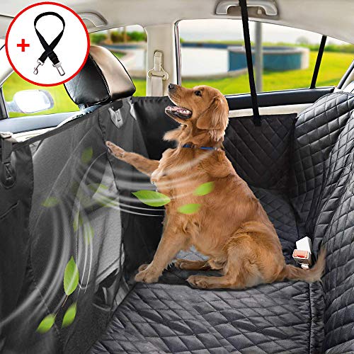 LOUTAN Dog Seat Covers, 100% Waterproof Dog Seat Cover