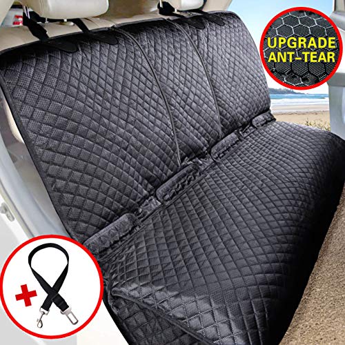 Vailge Bench Dog Seat Cover for Back Seat, 100% Waterproof Dog Car Seat Covers