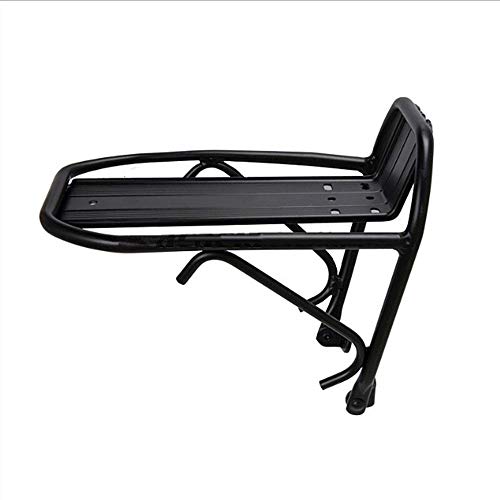 HHXX Bicycle Front Rack, Bicycle Front Cargo Racks Mount Carrier Black