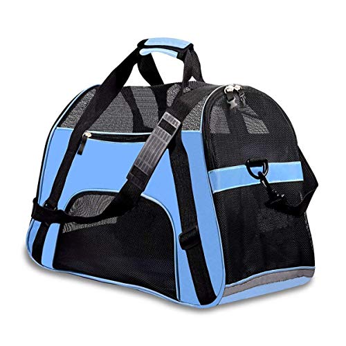 PPOGOO Large Pet Travel Carriers Soft Sided Portable Bags Dogs