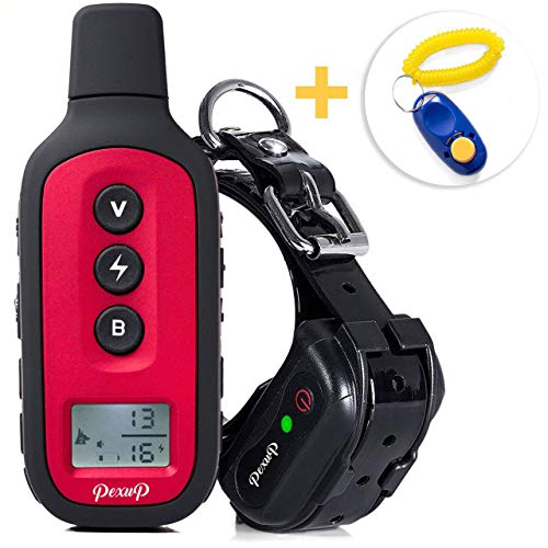 Pexup Waterproof Shock Collar for Dogs - Rechargeable Dog Training Collar