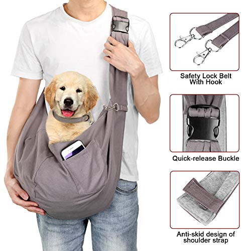 OWNPETS Pet Sling Carrier, Pet Sling Carrier Bag Safe