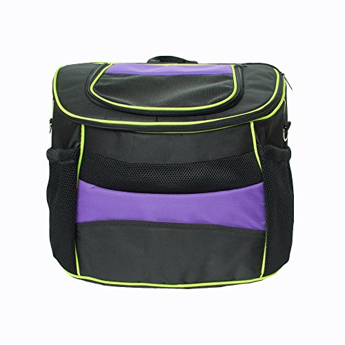 WLDOCA Dog Carrier Backpack,Adjustable Front Dog Carrier Backpack Bag, Travel Pet Travel Bag for Traveling/Hiking/Camping