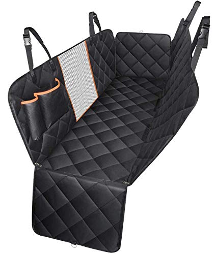 Mpow Dog Seat Cover, Dog Car Seat Covers with Mesh Viewing Window