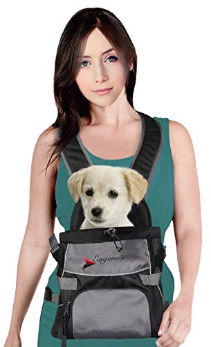 Front Dog Cat Pet Carrier, Dog Backpack Bag by Eugene's