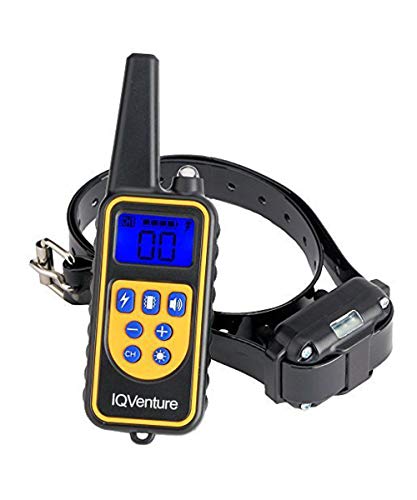 IQVenture Dog Training Collar,Long Range 2600ft Rechargeable Shock Collar