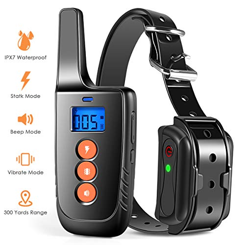 BB-BAO Rechargeable Dog Training Collar with 3 Training Modes