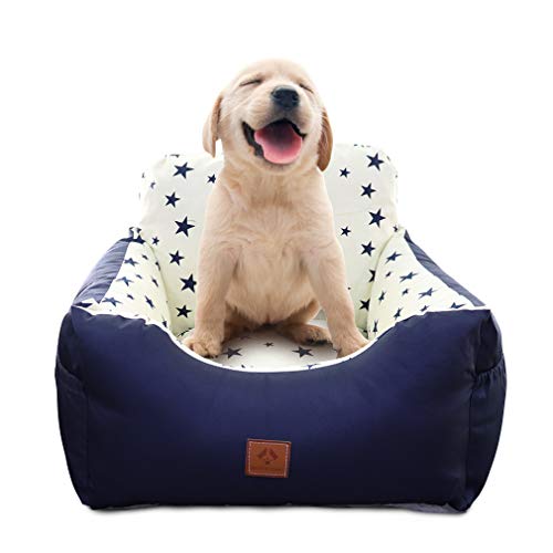 Dog Car Seat Puppy Booster Seat,Pet Travel Car Bed Dogs Carrier Non-Slip