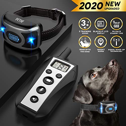 2020 Upgraded Shock Collar for Dogs,Dog Training Collar