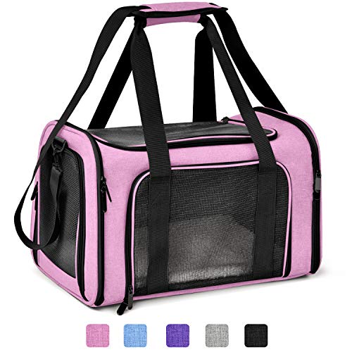 Henkelion Cat Carriers Dog Carrier Pet Carrier for Small Medium Cats Dogs