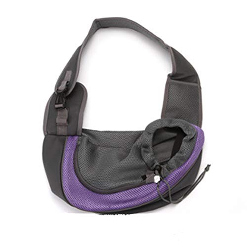 Pet Dog Sling Carrier Breathable Mesh Shoulder Bag Comfort Travel