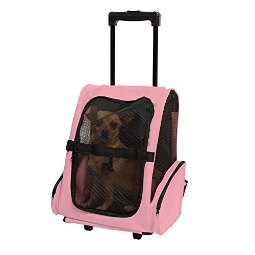 Ryan Pet Trolley Case, Portable Carrier Bag Luggage Handbag Dog