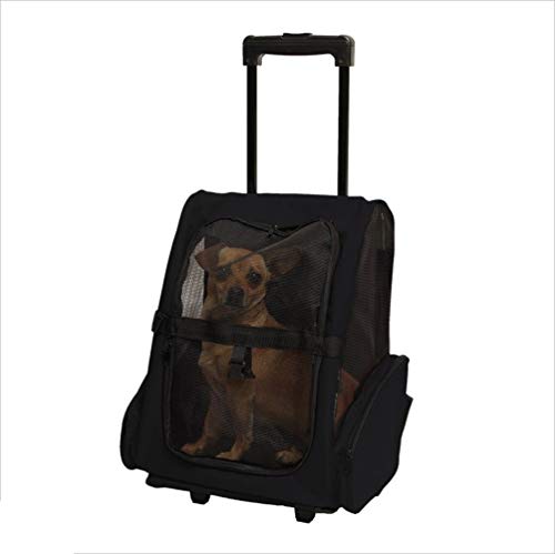Ryan Pet Trolley Case, Portable Carrier Bag Luggage Handbag Dog Cat